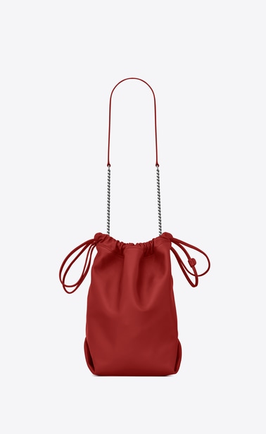 Teddy pouch in lambskin